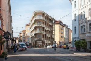 Residential Building Barerstraße visualization for Jakob Hentschel by Hadaimages