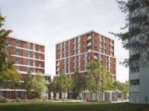 Allschwil Rankacker Visualisierung für Otto Partner Architekten AG von Hadaimages